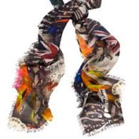 Jimmy Choo Ltd Ed Scarf - Picture 2 of 2